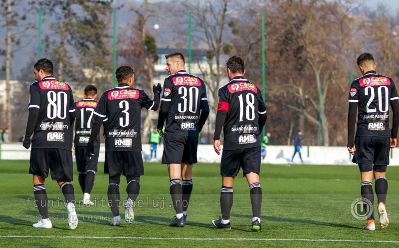 Universitatea Cluj a confirmat despărțirea de șase jucători