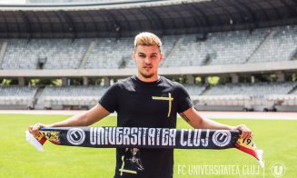 Al patrulea transfer al verii pentru “U” Cluj. Un jucător crescut de club va evolua sub comanda lui Falub