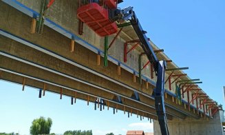 Cum se lucrează pe Autostrada Sebeș - Turda