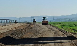 Cum se lucrează pe Autostrada Sebeș - Turda