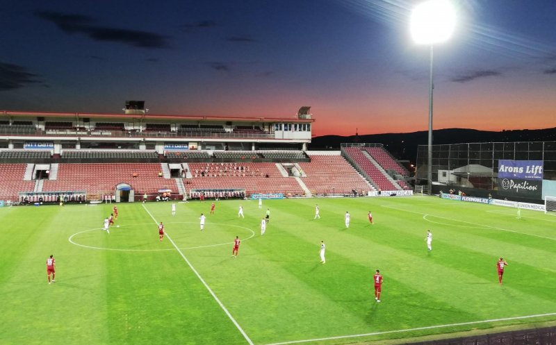 CFR Cluj câștigă cu Gaz Metan Mediaș și continuă cursa de urmărire a liderului din Liga 1