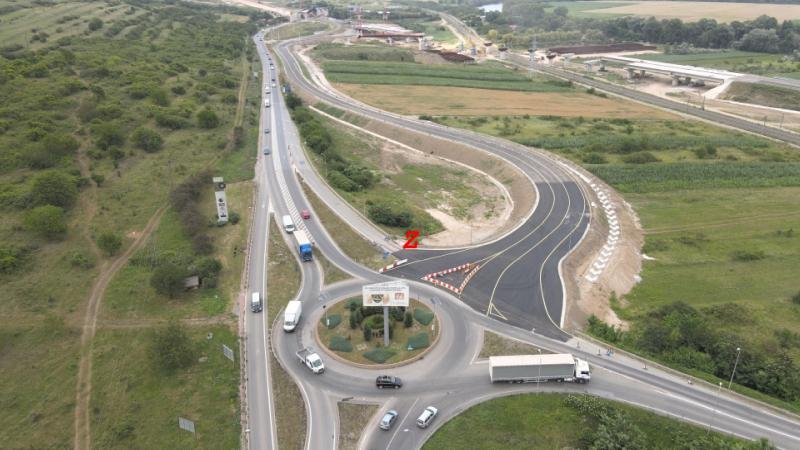 Autostrada Sebeș - Turda deviază traficul de pe drumul național