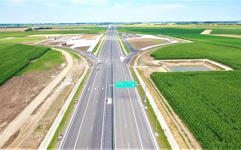 Cum arată lotul de autostradă care leagă România de Ungaria. Se pregătește inaugurarea