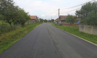 Consiliul Județean Cluj a finalizat asfaltarea drumului județean 161 Panticeu – Sărata – limită cu județul Sălaj