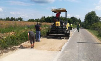 Au fost demarate lucrări de întreținere, cu asfaltare, pe drumul judeţean 103K Căpușu Mare - Râșca