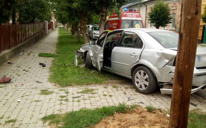 Accident în Dej, o femeie la spital