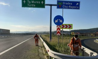 Cum primenesc drumarii autostrăzile Clujului