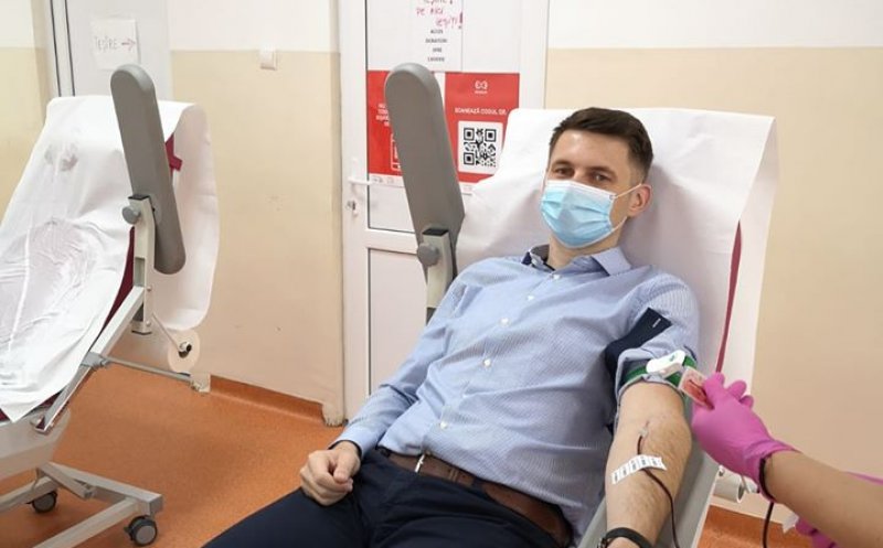 Prefectul de Cluj a donat plasmă