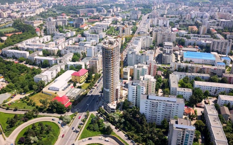 Clujul, în topul "zgârie-norilor" în construcție