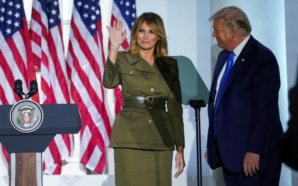 Melania Trump, ţinută de inspiraţie "fascistă" la Convenţia Republicanilor