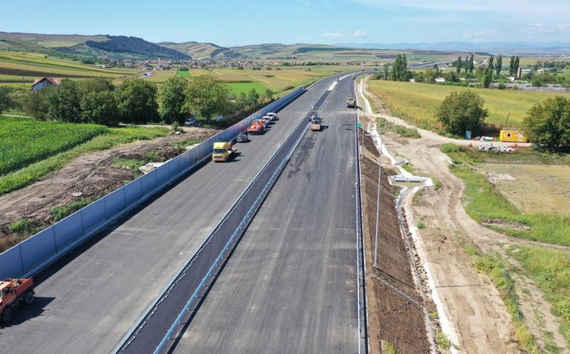 Un nou tronson din Autostrada Transilvania va deveni circulabil