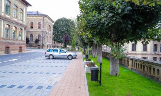 Curtea Spitalului Clinic Județean Cluj