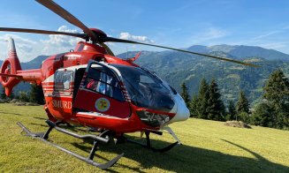Elicopterul SMURD care deservește și Clujul, peste 500 de misiuni în primul an de funcționare