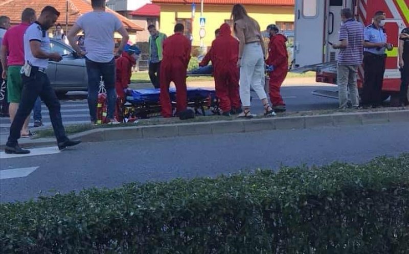 Accident pe Calea Turzii. Pieton lovit pe trecere/ Trafic blocat