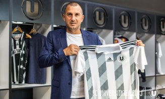 Costel Enache este noul antrenor al Universității Cluj: “Cred în potențialul clubului foarte mult”