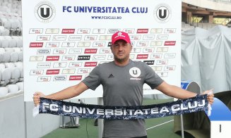 Costel Enache, prezentat oficial de “studenți”: “Indiferent de situația clubului, “U” Cluj întotdeauna va avea obiective mărețe”