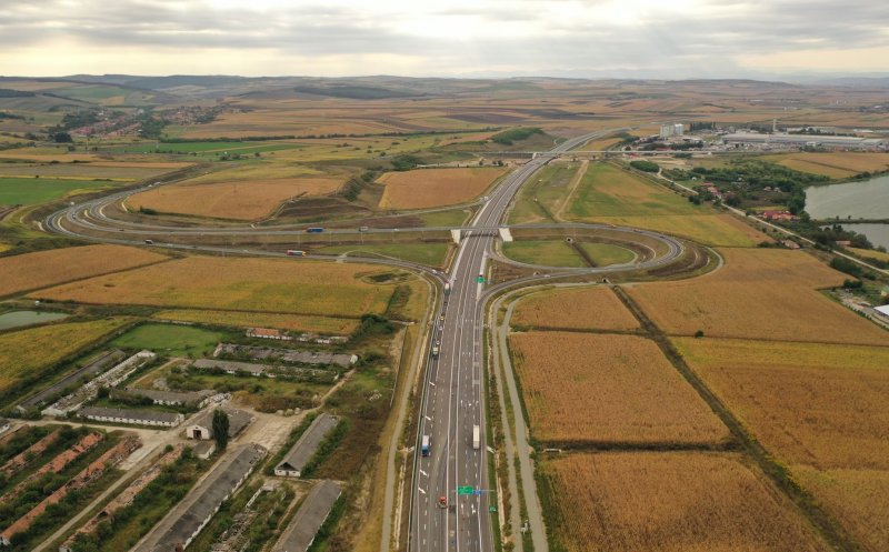 Cum arată noul tronson din Autostrada Transilvania, dintre Iernut și Chețani