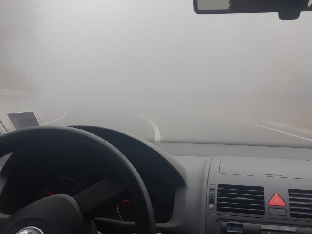 Atenționare COD GALBEN de ceață pentru judeţul Cluj