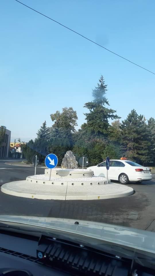 Model nou de sens giratoriu la Cluj-Napoca. Vă place?