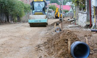 Turda, în șantier. Se lucrează pe 14 străzi deodată