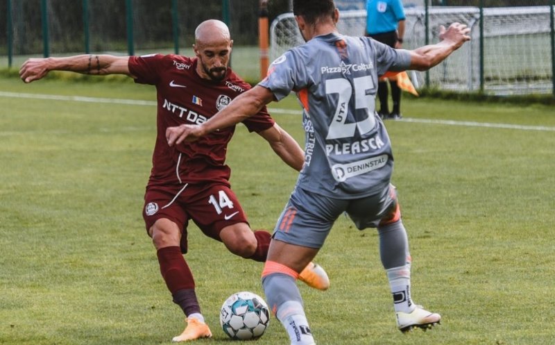 CFR Cluj, victorie în amicalul cu UTA. Latovlevici a jucat primul meci pentru formația din Gruia