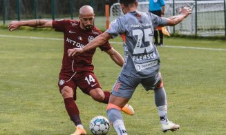 CFR Cluj, victorie în amicalul cu UTA. Latovlevici a jucat primul meci pentru formația din Gruia