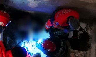 Bărbat căzut în puțul unui lift la Cluj-Napoca
