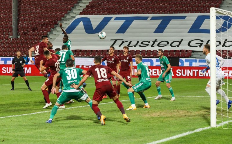 CFR Cluj obține trei puncte cu FC Botoșani și se menține în lupta pentru prima poziție în Liga 1