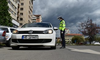 Poliția a scos radarele la Cluj. Zeci de vitezomani trași pe dreapta