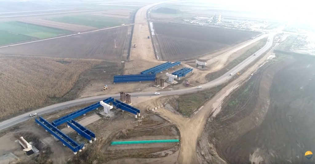 Un lot din Autostrada Transilvania a intrat în hibernare