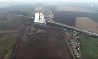 Un lot din Autostrada Transilvania a intrat în hibernare