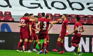 CFR Cluj, probleme uriașe în defensivă. Campioana a rămas cu un singur fundaș central pentru jocul de la Roma