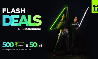 Flash Deals! Weekend cu premii la cumpărături, la Iulius Mall Cluj
