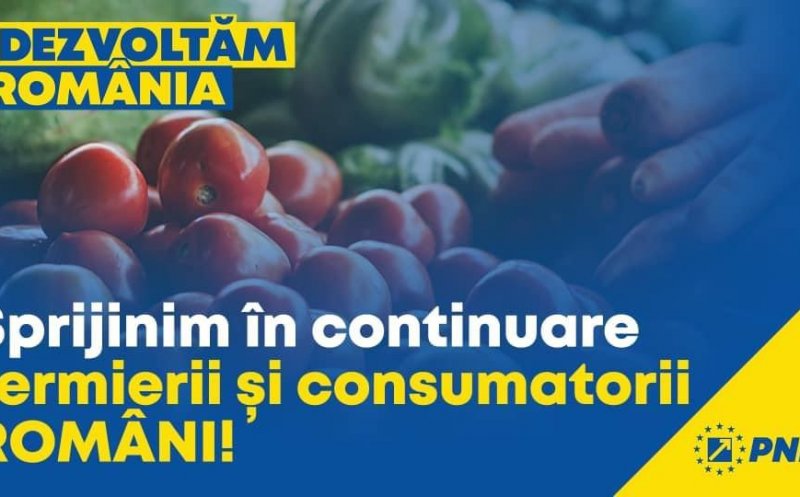 PNL sprijină în continuare fermierii și consumatorii români!