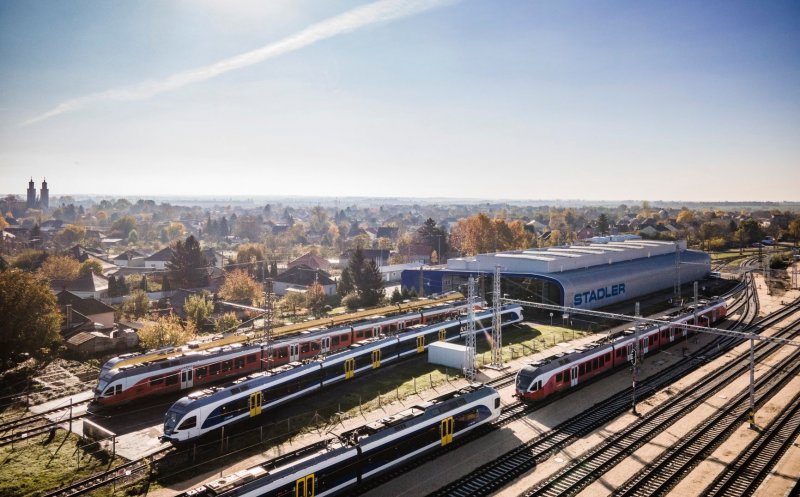 Ungurii electrifică linia ferată până la graniță. “TGV-ul" Cluj – Episcopia mai așteaptă