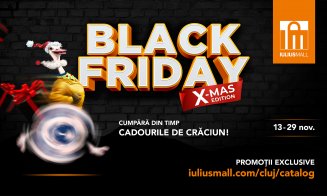 Un super Black Friday te așteaptă la Iulius Mall Cluj: trei weekend-uri cu reduceri de până la 80%!