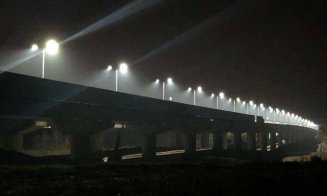 Lotul 1 din autostrada Cluj – Alba: strat de uzură și teste de iluminare