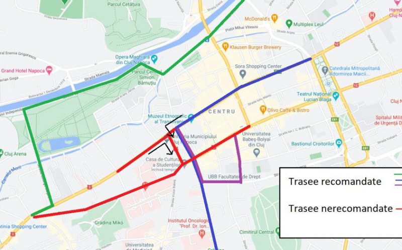 DIFERIT poate scăpa "la mustaţă" de "lista ruşinii". Primăria scoate circulaţia auto de pe şantierul Blaga, ca să fie gata la final de lună