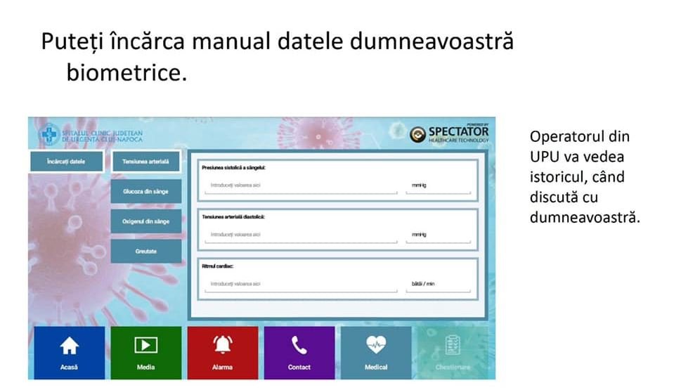 ClujMedicApp. Consultaţii cu medici specialiști, inclusiv în sistem video