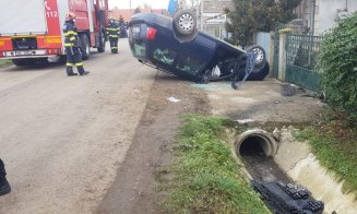 Nebunie pe străzile Clujului. Patru accidente duminică dimineața