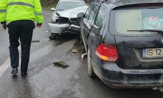 Nebunie pe străzile Clujului. Patru accidente duminică dimineața