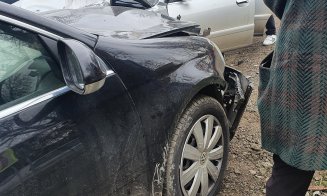 Nebunie pe străzile Clujului. Patru accidente duminică dimineața