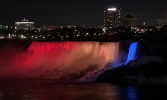 Cascada Niagara va fi iluminată în culorile drapelului în onoarea Zilei Naţionale a României