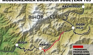 Clujul se leagă de Bihor, prin Apuseni: Valoarea proiectului este de 6 milioane de euro