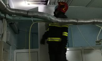 Incendiu în sala de operații de la Urologie. A luat foc un panou de lumini