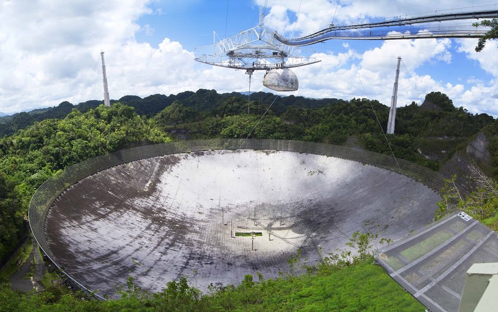 Celebrul telescop spaţial Arecibo din Puerto Rico va fi dezafectat