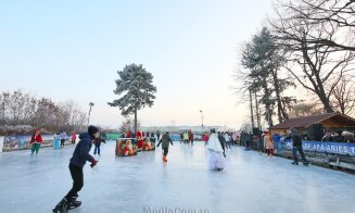 La patinoar, numai cu rezervare telefonică. Accesul, permis pentru maxim 10 persoane simultan