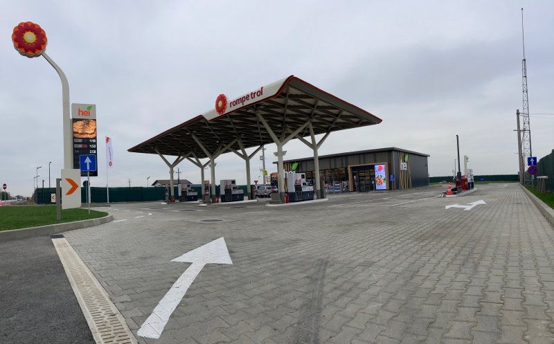 Kazahii își experimentează noul tip de benzinărie la Cluj