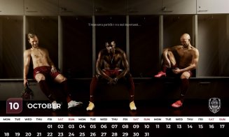 CFR Cluj şi-a lansat calendarul pe 2021!