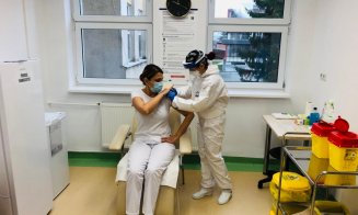 Cum a decurs prima vaccinare anti-Covid la Cluj. VEZI imagini